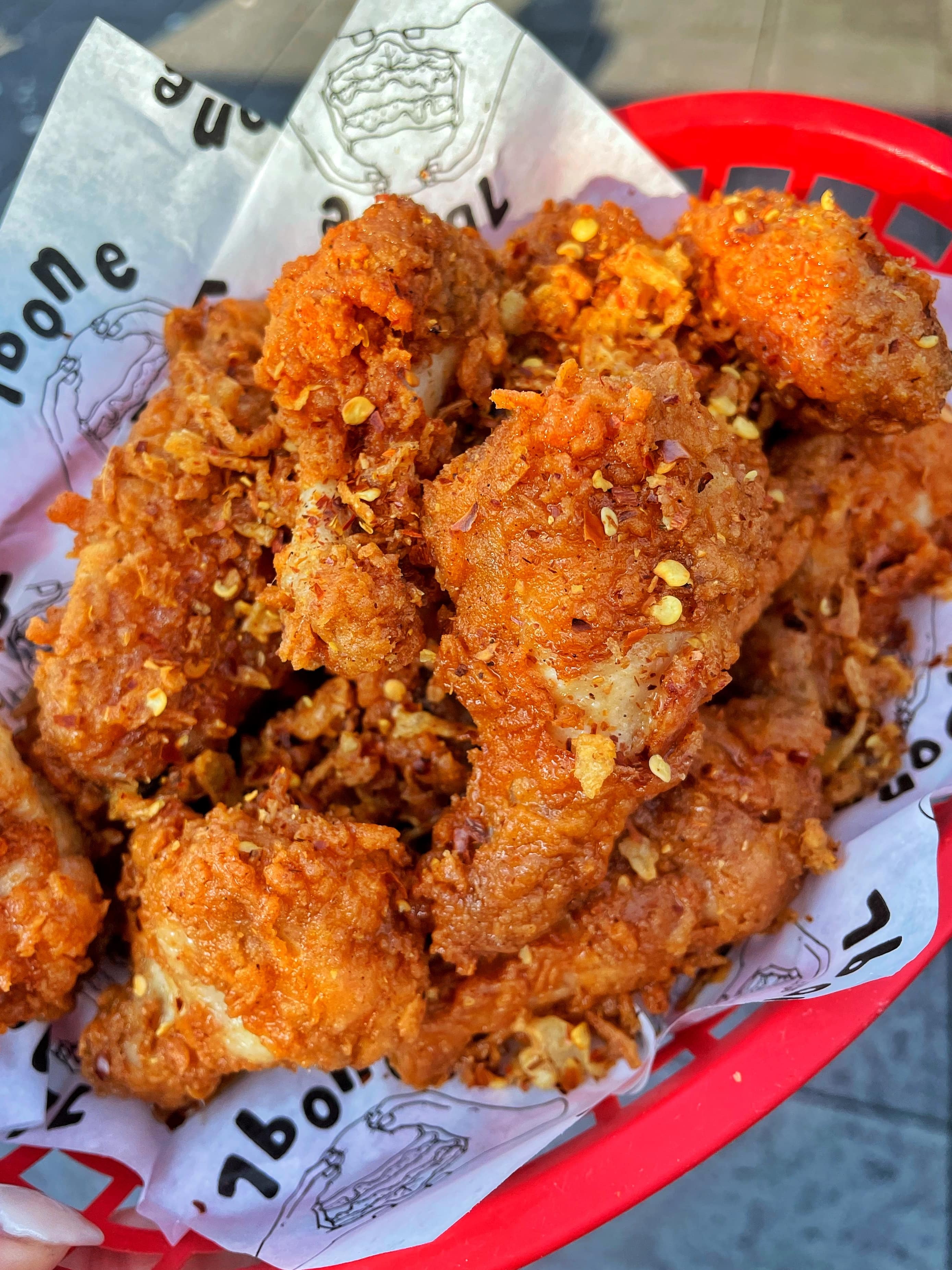 Caramel fish sauce wings