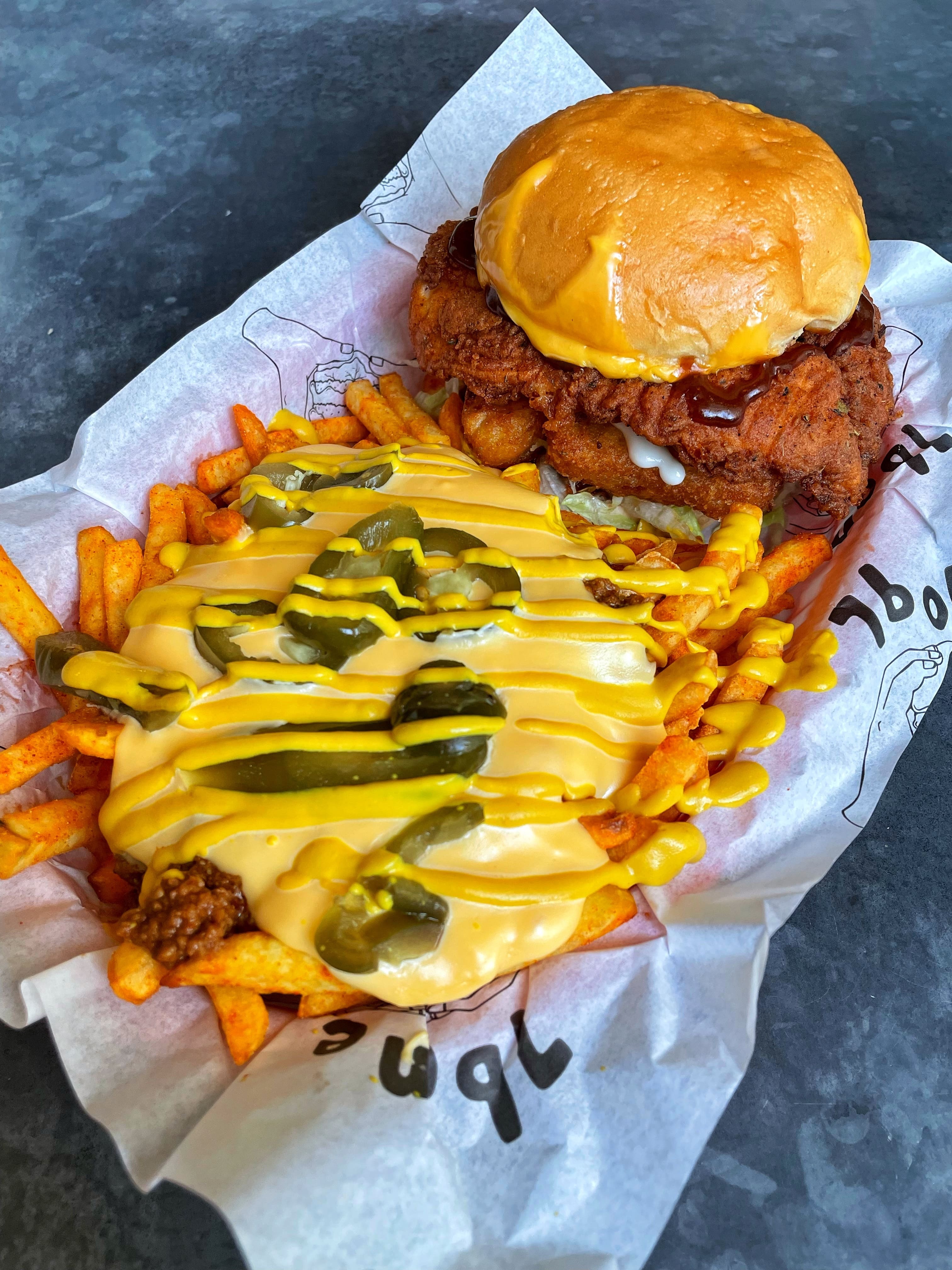 Obc and chilli cheese fries